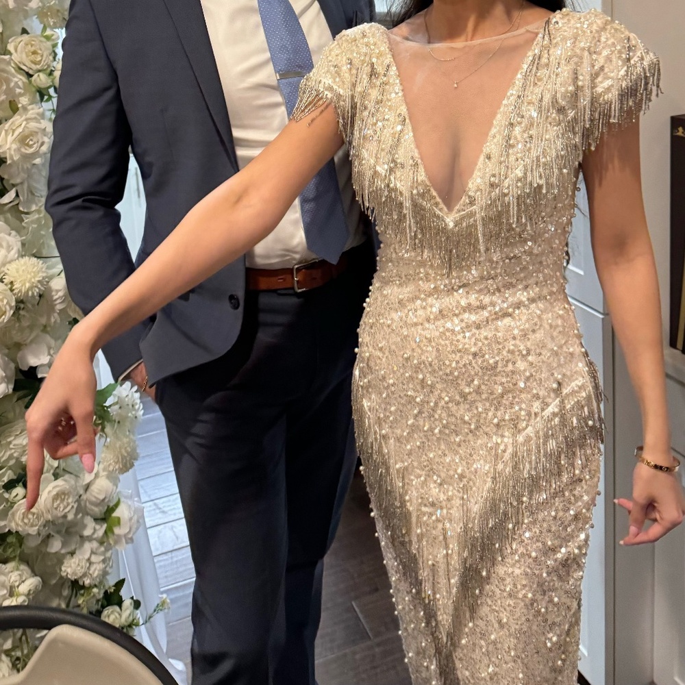 White Gown Handcrafted